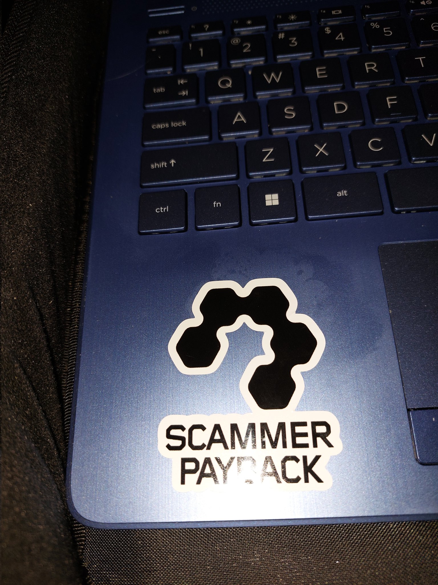 Scammer Payback Sticker