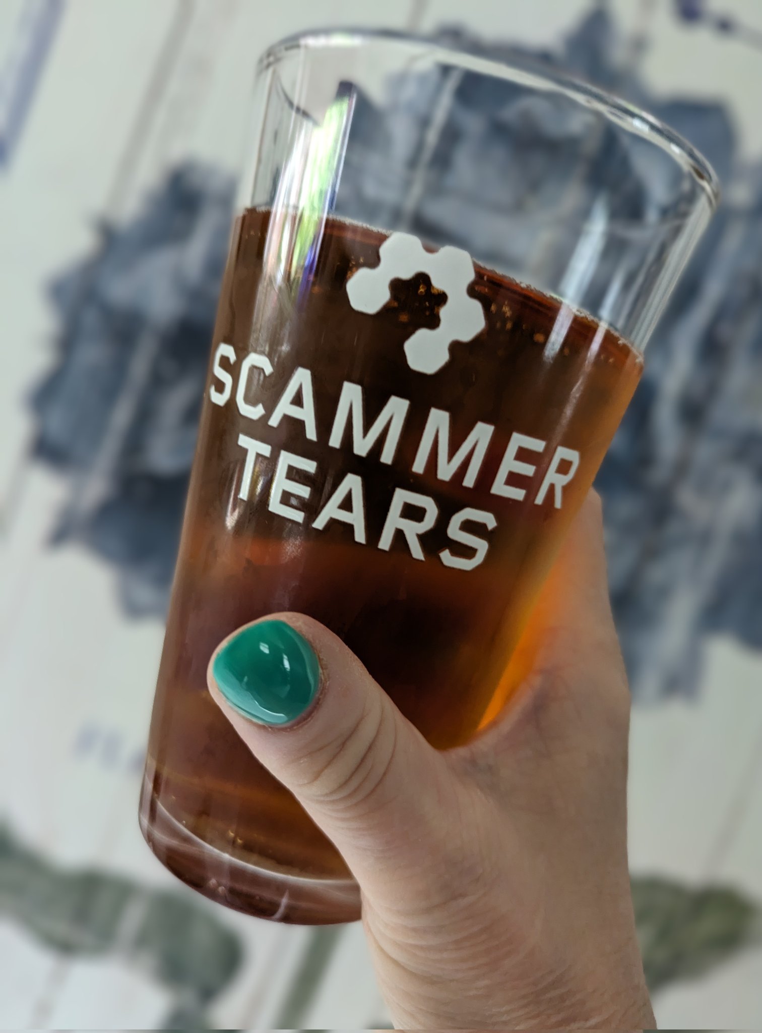 Scammer Payback Glassware